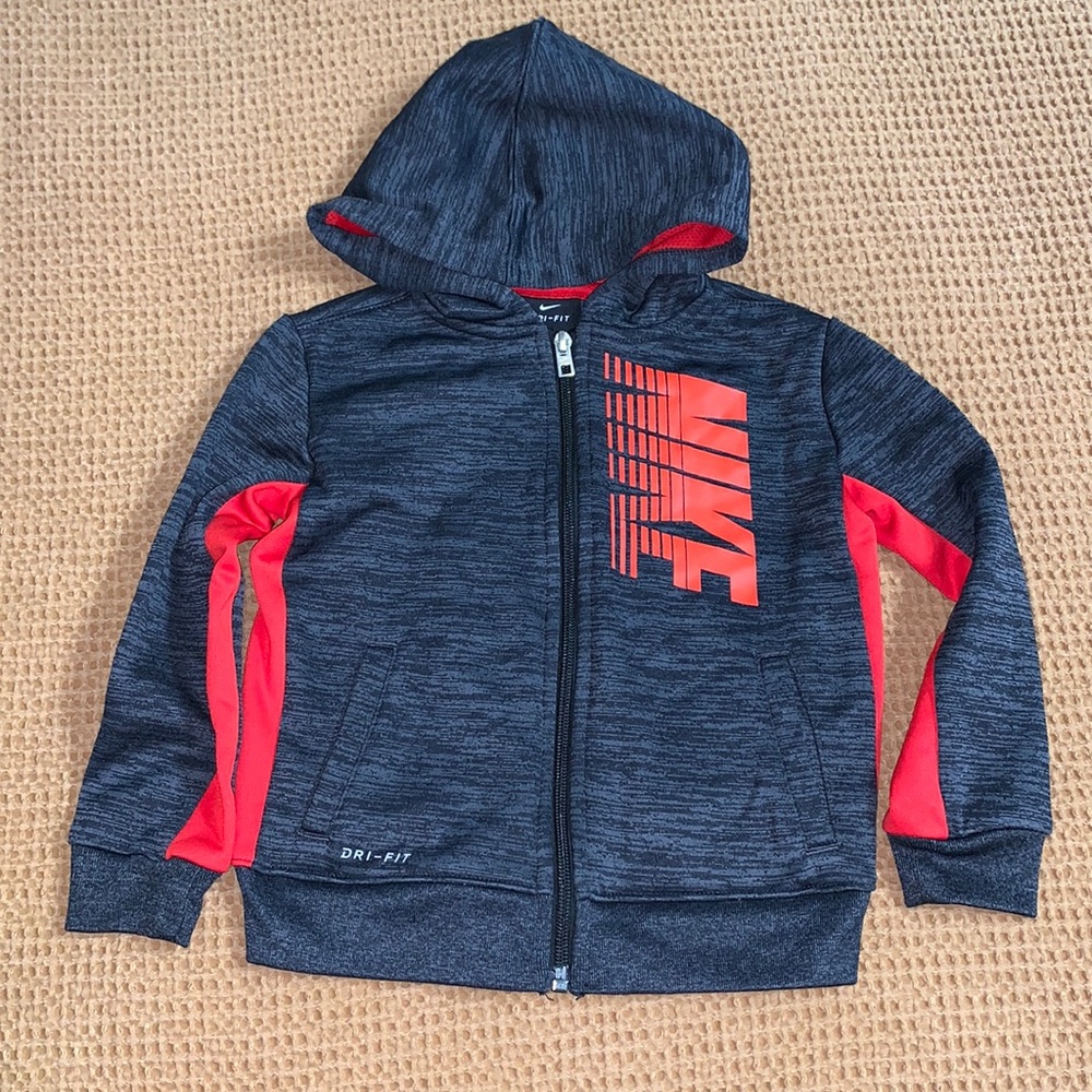 Boys Nike Dri fit zip up 3T